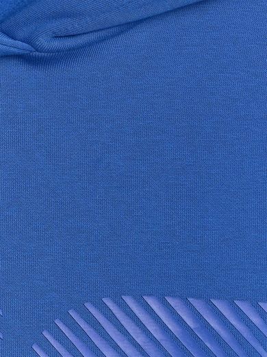 Bluza z kapturem, unisex, niebieska, 4F