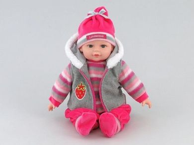 Bobas, lalka interaktywna, 35 cm