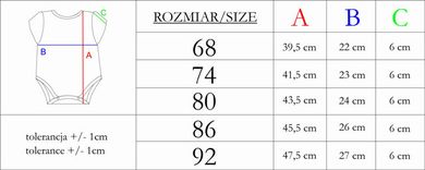 Body dziewczęce z krótkim rękawem, białe, Nicol