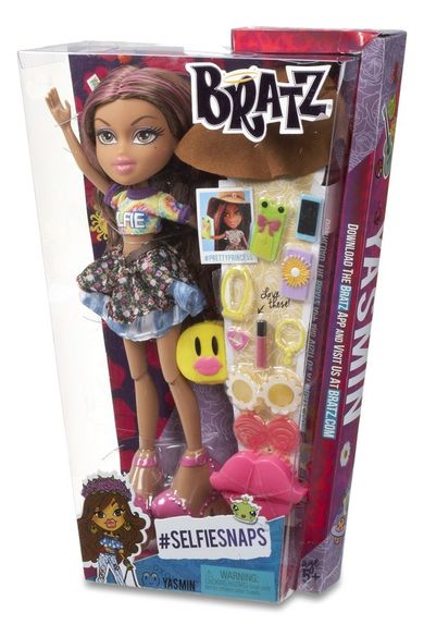 Bratz, #SelfieSnaps, Yasmin, Lalka z akcesoriami, 2.0 Version