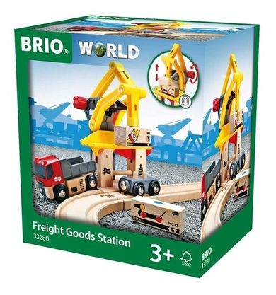Brio World, Stacja przeładunkowa, zabawka drewniana
