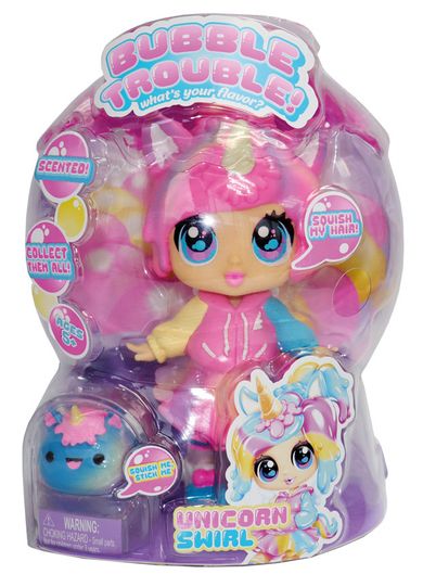 Bubble Trouble, pachnąca mini laleczka, Unicorn