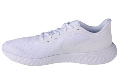 Buty do biegania męskie, białe, Nike Revolution 5