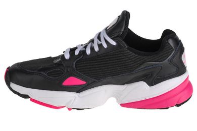 Buty sportowe damskie, czarne, Adidas Originals Falcon