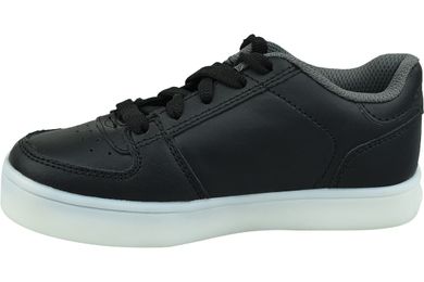 Buty sportowe dziecięce, czarne, świecące, Skechers Energy Lights