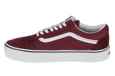 Buty sportowe męskie, bordowe, Vans Old Skool Platform