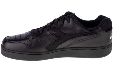Buty sportowe męskie, czarne, Diadora Mi Basket Low