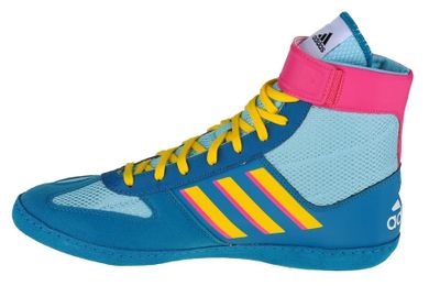 Buty sportowe męskie, niebieskie, Adidas Combat Speed 5