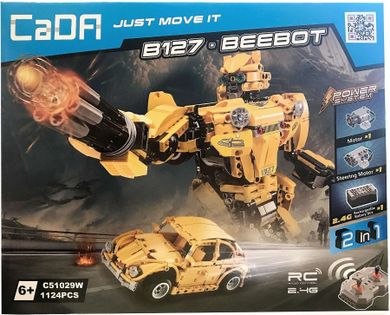 Cada, Beebot B127 Emperor Bee, pojazd-robot zdalnie sterowany, 1124 elementy