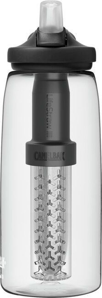 Camelbak, butelka z filtrem, Eddy+, 1l, Filtered By Lifestraw, Clear