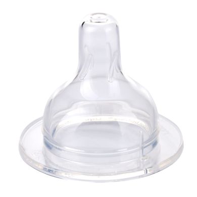 Canpol babies, silikonowy smoczek do butelek szerokootworowych EasyStart, szybki, 12m+, 1 szt.