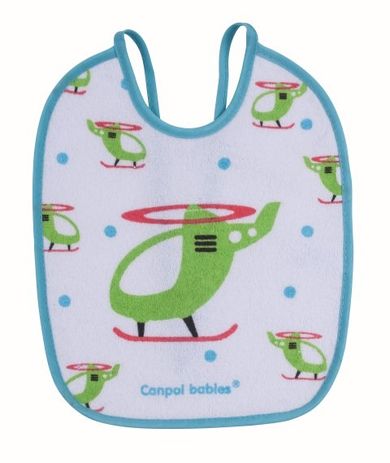 Canpol babies, Vehicles, śliniak, 3 szt.