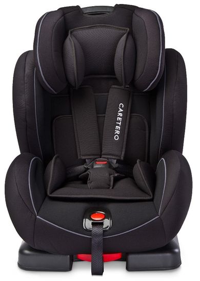 Caretero, Angelo, fotelik samochodowy, 9-36 kg, Black