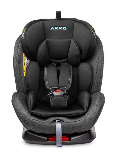 Caretero, Arro, fotelik samochodowy, 0-36 kg, czarny