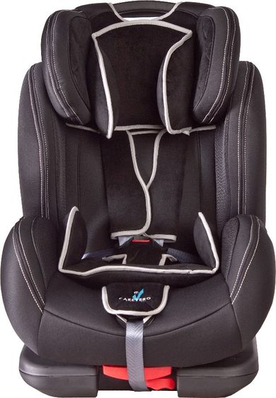 Caretero, Diablo FIX, Fotelik samochodowy, 9-36 kg, Black