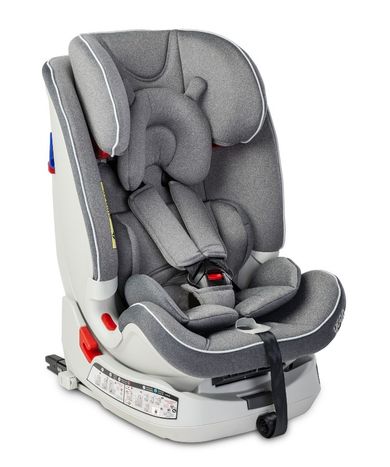 Caretero, Yoga, fotelik samochodowy, 0-25 kg, grey