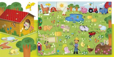 Carotina Baby, Moja szczęśliwa farma, puzzle