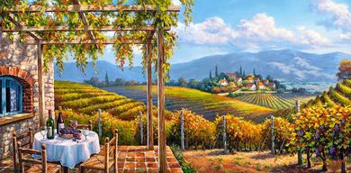 Castorland, Vineyard Village, puzzle, 4000 elementów