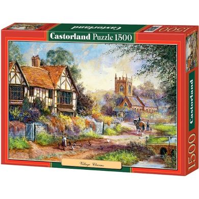 Castorland, Wieś Charms, puzzle, 1500 elementów