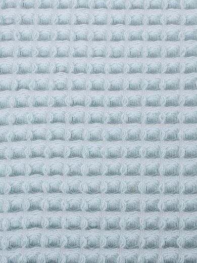 Ceba Baby, Waffle Line, kocyk dziecięcy, Mist Blue, 90-90 cm