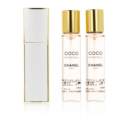 Chanel, Coco Mademoiselle, woda perfumowana z wymiennym wkładem 3-20 ml