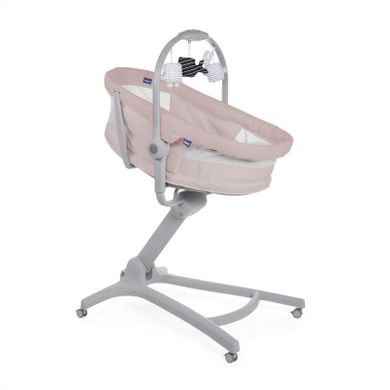 Chicco, Baby Hug 4in1 Air, kołyska, leżaczek, krzesełko, rose