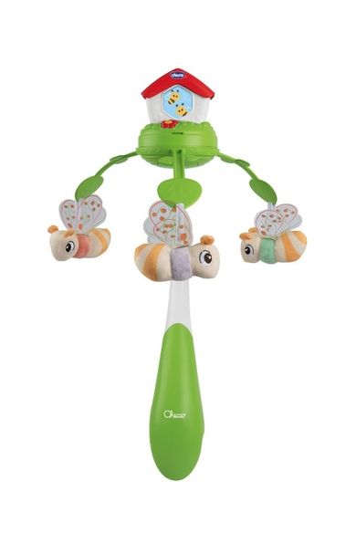 Chicco, Magic Forest, karuzela na łóżeczko, pszczółki