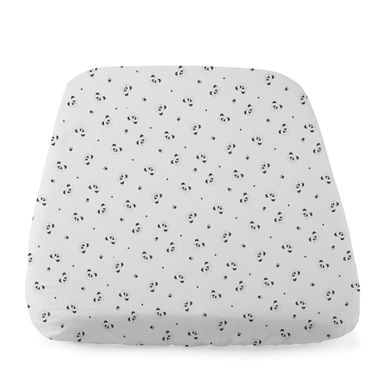 Chicco, Next2Me, Panda, prześcieradło do łóżeczka, 50-83 cm, 2 szt.