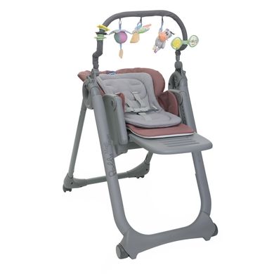 Chicco, Polly Magic, Relax 4, krzesełko do karmienia z funkcją leżaczka, Mauve