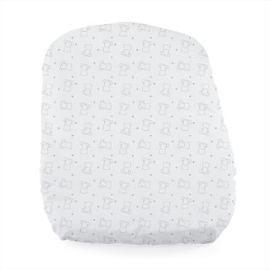 Chicco, prześcieradło do łóżeczka Baby Hug 4w1, bear, 2 szt.