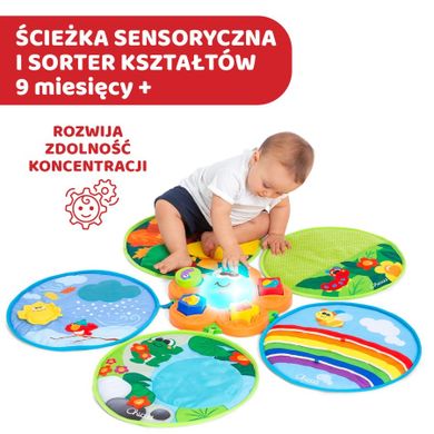 Chicco, Ścieżka sensoryczna, 4 pory roku, zabawka edukacyjna