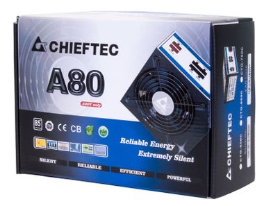 Chieftec, zasilacz, A-80 CTG-550C