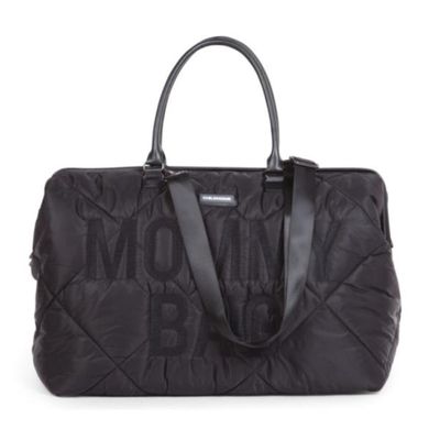 Childhome, Mommy Bag, torba, pikowana, Czarna