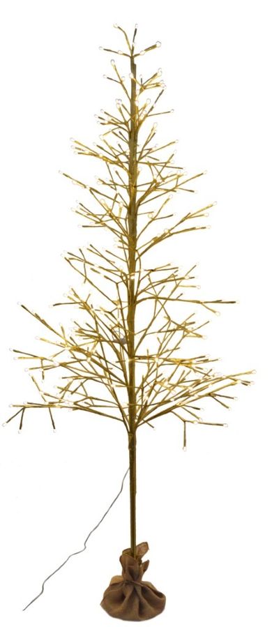 Choinka z lampkami LED, 180 cm