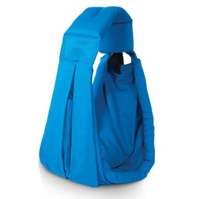 Chusta ergonomiczna do noszenia dziecka, niebieska