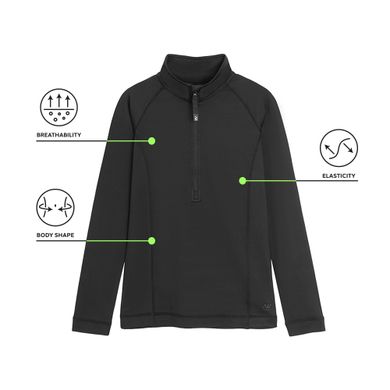 Cienka dopasowana bluza treningowa NOWEAR