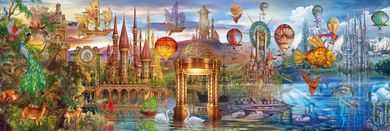 Clementoni, Fantasy, puzzle panoramiczne, 1000 elementów