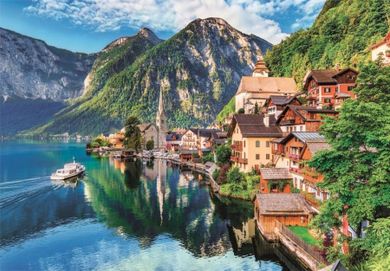 Clementoni, Hallstatt, puzzle, 1500 elementów