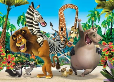 Clementoni, Madagaskar, puzzle, 104 elementy