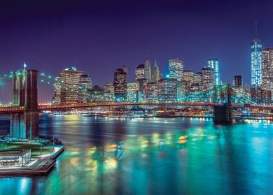 Clementoni, New York in the Night, puzzle, 3000 elementów