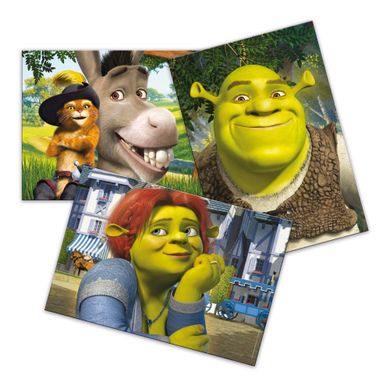 Clementoni, Shrek, puzzle, 3-48 elementów