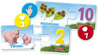Clementoni, Uczę się bawiąc, Cyferki, gry edukacyjne