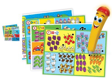 Clementoni, Uczę się bawiąc, Mówiące pióro, Liczby, gra edukacyjna