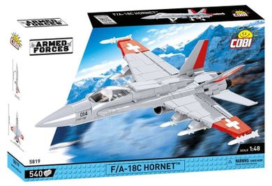 Cobi, Armed Forces F/A-18C Hornet Swiss Air Force, klocki, 540 elementów