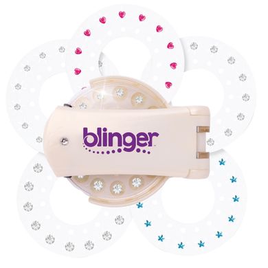 Blinger, Diamentowa kolekcja, urządzenie do stylizacji, zestaw startowy, biały