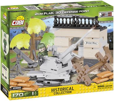 Cobi, Small Army, 2 cm Flak 30 Defense Point, klocki, 170 elementów