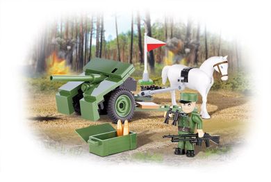Cobi, Small Army, Działo Bofors 37 mm, klocki, 80 elementów