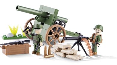 Cobi, Small Army, Działo Schneider 75 mm, klocki, 80 elementów