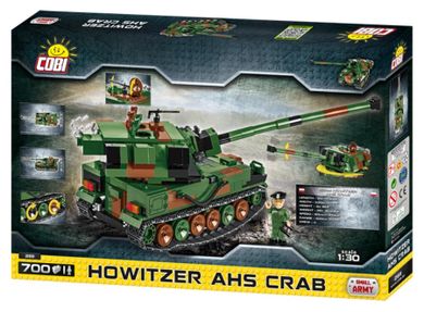Cobi, Small Army, Howitzer AHS Crab, samobieżna armatohaubica, klocki, 700 elementów