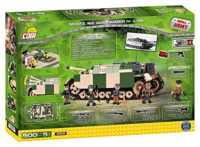 Cobi, Small Army, Jagdpanzer IV, klocki, 500 elementów